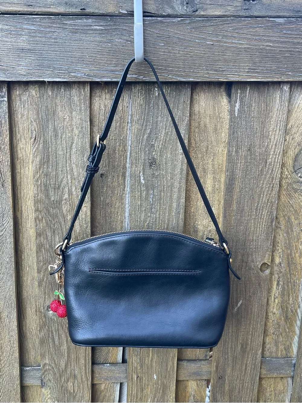 Dooney & Bourke Florentine Mini Domed Crossbody black
